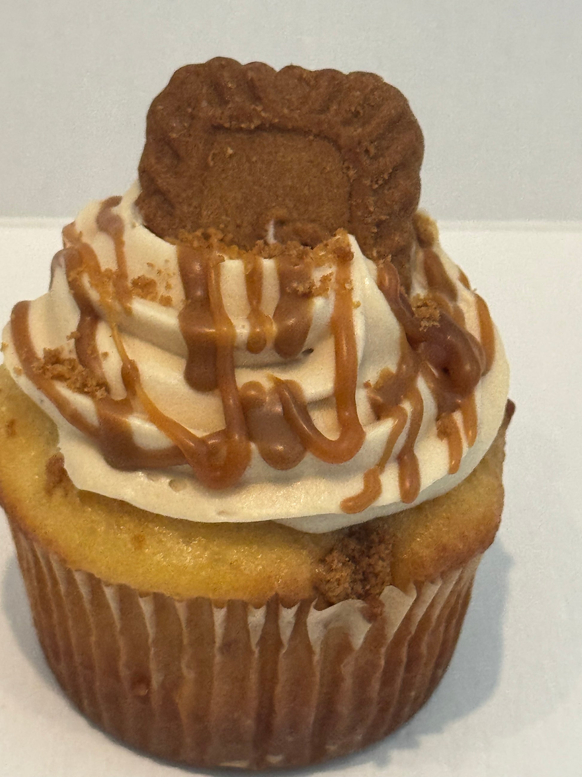 Biscoff Crunch Cupcake